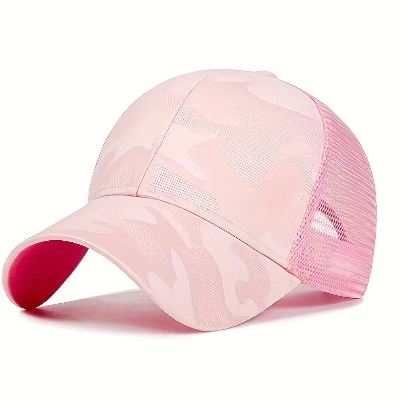 Camouflage Ponytail Baseball Cap