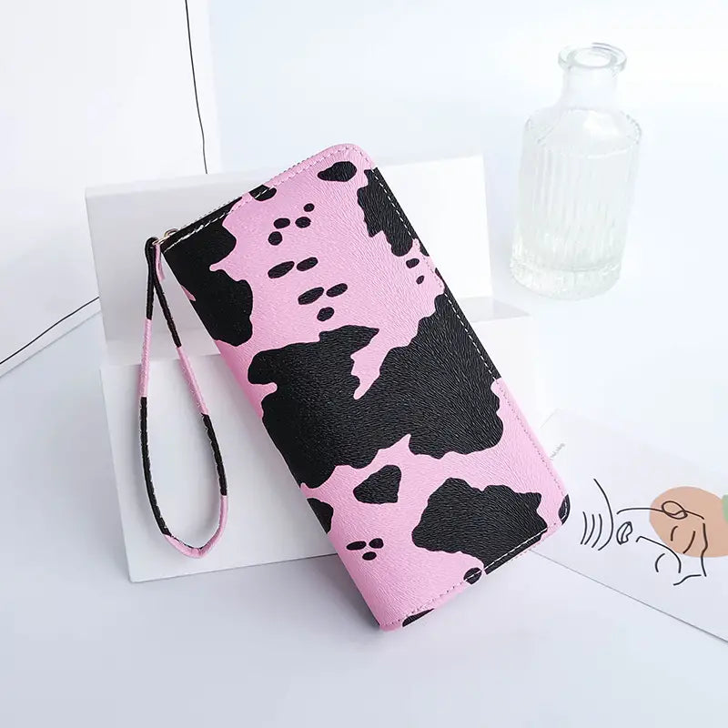 WALLET WITH WRISTLET