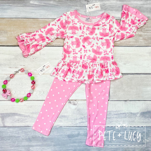 Twirlin Tutu 2pc Top/Bottom Set