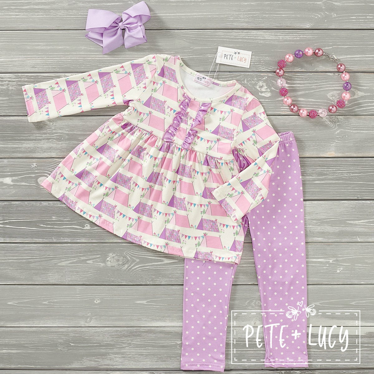 Fancy Camping 2PC Pants Set